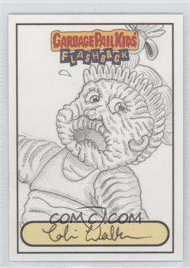 2010 Topps Garbage Pail Kids Flashback - Sketch Cards #_COBW - Cobi Walker Sketch Card /1