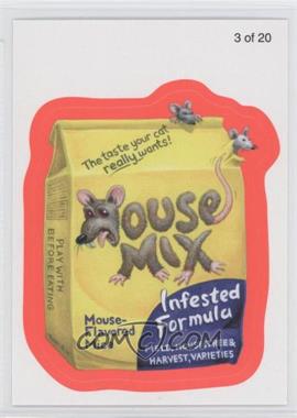 2010 Topps Wacky Packages All New Series 7 - Wack-O-Mercial - Pink #3 - Mouse Mix