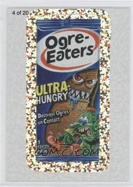 2010 Topps Wacky Packages All New Series 7 - Wack-O-Mercial - Silver Flash Foil #4 - Ogre-Eaters