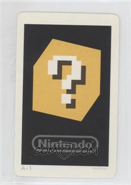 2011-20 Nintendo 3DS AR Cards - [Base] #A-1 - Question Mark Block