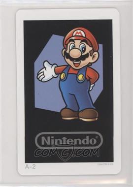 2011-20 Nintendo 3DS AR Cards - [Base] #A-2 - Mario