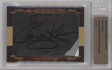 2011 Leaf Cut Signature Edition - Authentic Cut Signatures #_CAKA - Casey Kasem /8 [Cut Signature]