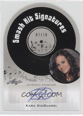 2011 Leaf Pop Century - Smash Hit Signatures - Silver #SH-KD1 - Kara DioGuardi /10
