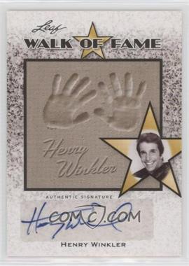 2011 Leaf Pop Century - Walk of Fame #WF-HW1 - Henry Winkler