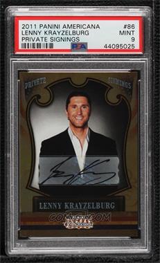 2011 Panini Americana - [Base] - Private Signings #86 - Lenny Krayzelburg /199 [PSA 9 MINT]