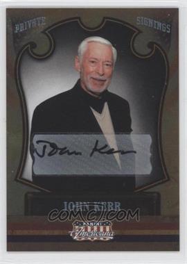 2011 Panini Americana - [Base] - Private Signings #99 - John Kerr /49