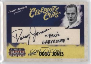 2011 Panini Americana - Celebrity Cuts Cut Signatures #13.2 - Doug Jones /20