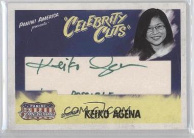 2011 Panini Americana - Celebrity Cuts Cut Signatures #61.1 - Keiko Agena (Kim Possible) /40