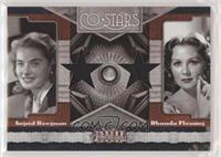 Ingrid Bergman, Rhonda Fleming #/249