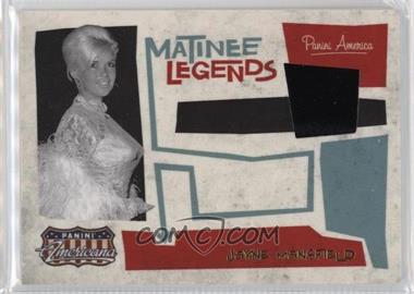 2011 Panini Americana - Matinee Legends - Materials #13 - Jayne Mansfield /499