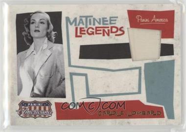 2011 Panini Americana - Matinee Legends - Materials #20 - Carole Lombard /499