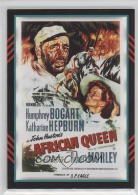 2011 Panini Americana - Movie Posters Materials - Combo #14 - Katharine Hepburn, Humphrey Bogart (The African Queen) /499