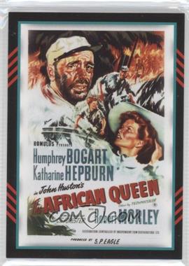 2011 Panini Americana - Movie Posters Materials - Combo #14 - Katharine Hepburn, Humphrey Bogart (The African Queen) /499