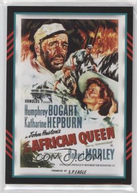 2011 Panini Americana - Movie Posters Materials - Combo #14 - Katharine Hepburn, Humphrey Bogart (The African Queen) /499