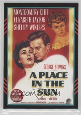 2011 Panini Americana - Movie Posters Materials - Combo #26 - Elizabeth Taylor, Montgomery Clift (A Place in the Sun) /350