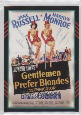 2011 Panini Americana - Movie Posters Materials - Combo #36 - Jane Russell, Marilyn Monroe (Gentlemen Prefer Blondes) /499