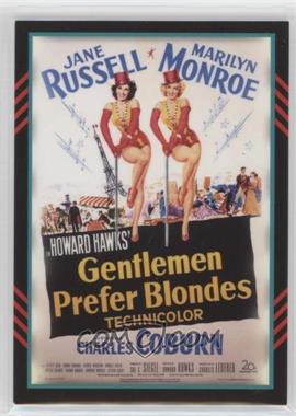 2011 Panini Americana - Movie Posters Materials - Combo #36 - Jane Russell, Marilyn Monroe (Gentlemen Prefer Blondes) /499