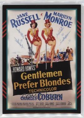 2011 Panini Americana - Movie Posters Materials - Combo #36 - Jane Russell, Marilyn Monroe (Gentlemen Prefer Blondes) /499