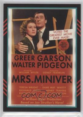 2011 Panini Americana - Movie Posters Materials - Combo #39 - Greer Garson, Teresa Wright (Mrs. Miniver) /499