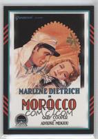 Gary Cooper, Marlene Dietrich (Morocco) #/499