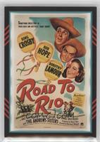 Bob Hope, Dorothy Lamour (Road to Rio) #/499