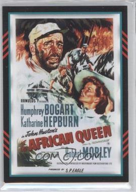 2011 Panini Americana - Movie Posters Materials #14 - Humphrey Bogart (The African Queen) /250