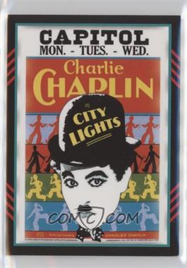2011 Panini Americana - Movie Posters Materials #17 - Charlie Chaplin (City Lights) /499