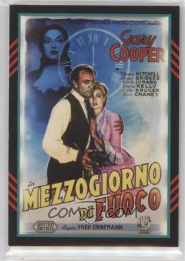 2011 Panini Americana - Movie Posters Materials #19 - Gary Cooper (Mezzogiorno di Fuoco) /499