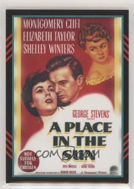 2011 Panini Americana - Movie Posters Materials #26 - Elizabeth Taylor (A Place in the Sun) /250