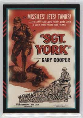 2011 Panini Americana - Movie Posters Materials #47 - Gary Cooper (Sgt. York) /499