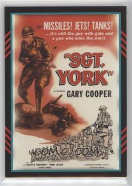 2011 Panini Americana - Movie Posters Materials #47 - Gary Cooper (Sgt. York) /499