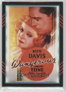 2011 Panini Americana - Movie Posters Materials #5 - Bette Davis (Dangerous) /499