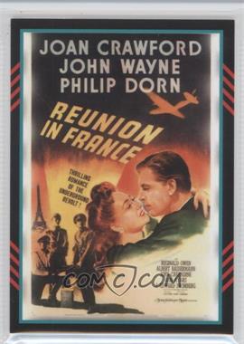 2011 Panini Americana - Movie Posters Materials #9 - John Wayne (Reunion in France) /499