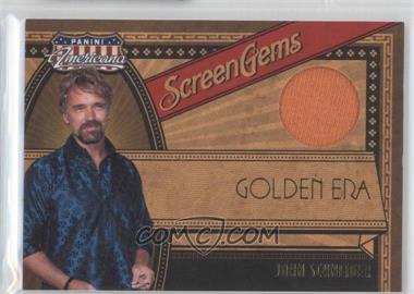 2011 Panini Americana - Screen Gems - Golden Era Materials #15 - John Schneider /49
