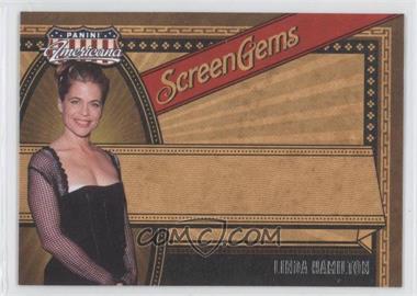 2011 Panini Americana - Screen Gems #1 - Linda Hamilton