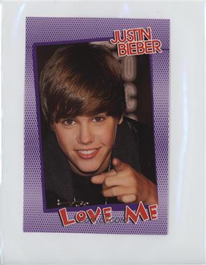 2011 Panini Justin Bieber Photo Cards - [Base] #73 - Love Me - Justin Bieber [EX to NM]