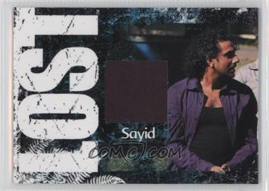 2011 Rittenhouse LOST: Relic - [Base] #CC10 - Naveen Andrews as Sayid Jarrah /350