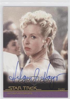 2011 Rittenhouse Star Trek Classic Movies Heroes & Villains Premium Packs - Autographs #A115 - Hilary Hayes as Ruby