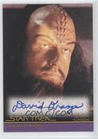 David Orange as Sleepy Klingon in 