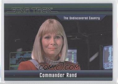 2011 Rittenhouse Star Trek Classic Movies Heroes & Villains Premium Packs - [Base] #31 - The Undiscovered Country - Commander Rand /550