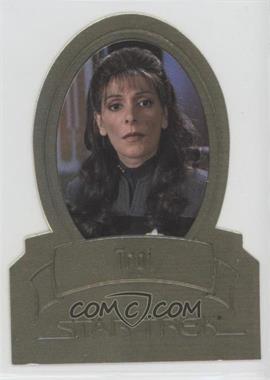 2011 Rittenhouse Star Trek Classic Movies Heroes & Villains Premium Packs - Die-Cut Gold Plaques #H11 - Marina Sirtis as Commander Deanna Troi /425