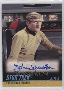 2011 Rittenhouse Star Trek: The Remastered Original Series - Single Autograph #A214 - John Winston as Lt. Kyle