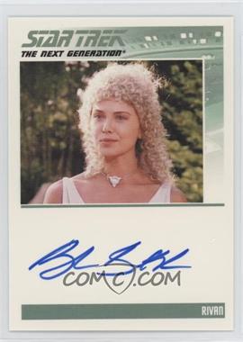 2011 Rittenhouse The Complete Star Trek: The Next Generation Series 1 - Autographs #_BRBA - Brenda Bakke as Rivan
