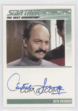 2011 Rittenhouse The Complete Star Trek: The Next Generation Series 1 - Autographs #_CAGU - Castulo Guerra as Seth Mendoza