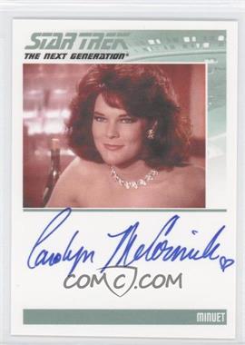 2011 Rittenhouse The Complete Star Trek: The Next Generation Series 1 - Autographs #_CAMC - Carolyn McCormick as Minuet