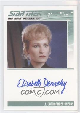 2011 Rittenhouse The Complete Star Trek: The Next Generation Series 1 - Autographs #_ELDE - Elizabeth Dennehy as Lt. Commander Shelby