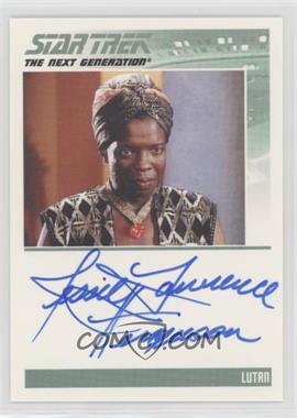 2011 Rittenhouse The Complete Star Trek: The Next Generation Series 1 - Autographs #_JEFE - Jessie Lawrence Ferguson as Lutan