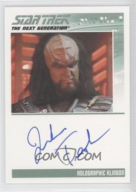 2011 Rittenhouse The Complete Star Trek: The Next Generation Series 1 - Autographs #_JOTE - John Tesh as Holographic Klingon