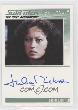 2011 Rittenhouse The Complete Star Trek: The Next Generation Series 1 - Autographs #_JUNI - Julia Nickson as Ensign Lian T'Su