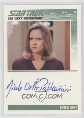 2011 Rittenhouse The Complete Star Trek: The Next Generation Series 1 - Autographs #_NIOR - Nicole Orth-Pallavicini as Kareel Odan